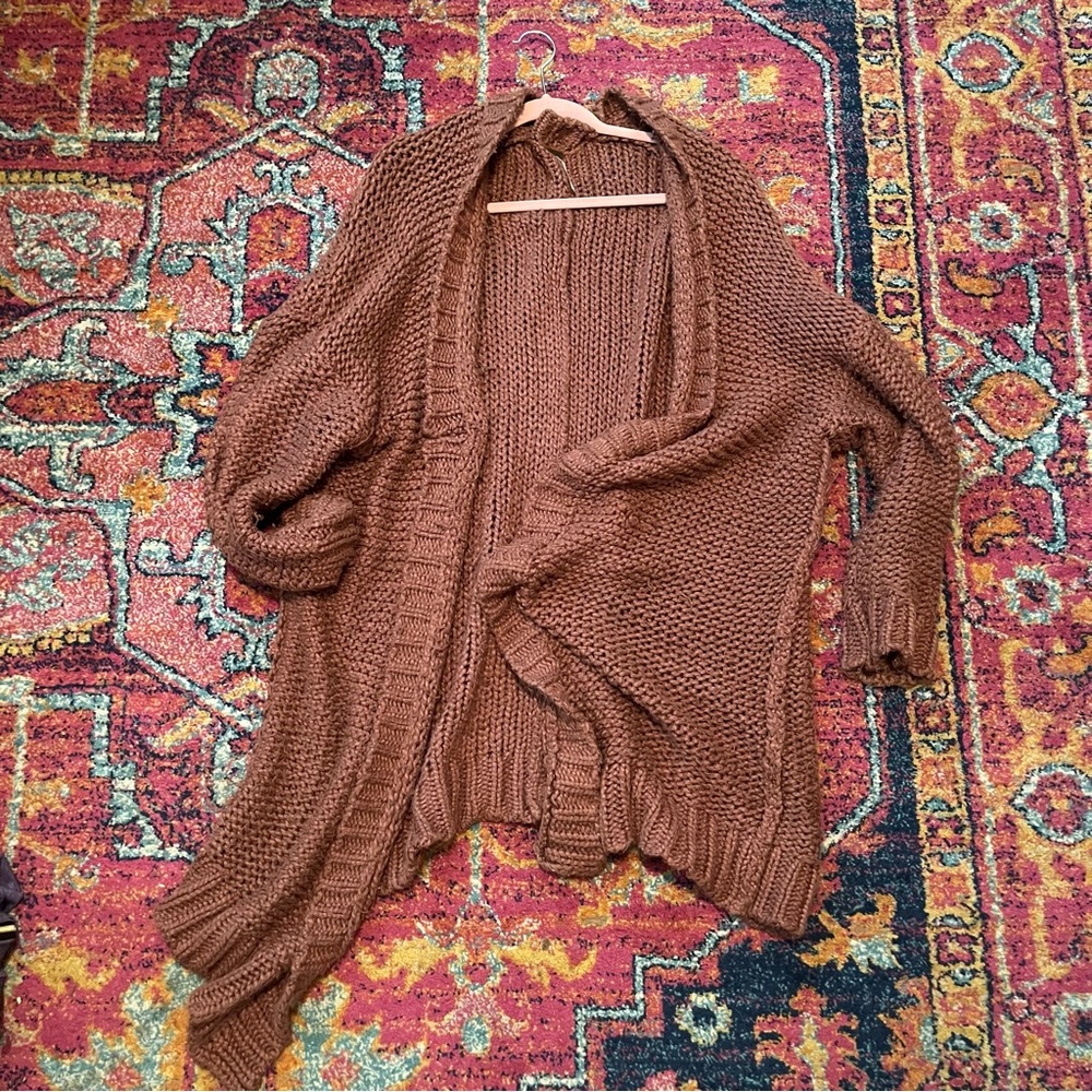 Free People Knit Wool Sweater